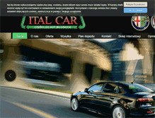 Tablet Screenshot of italcar.pl